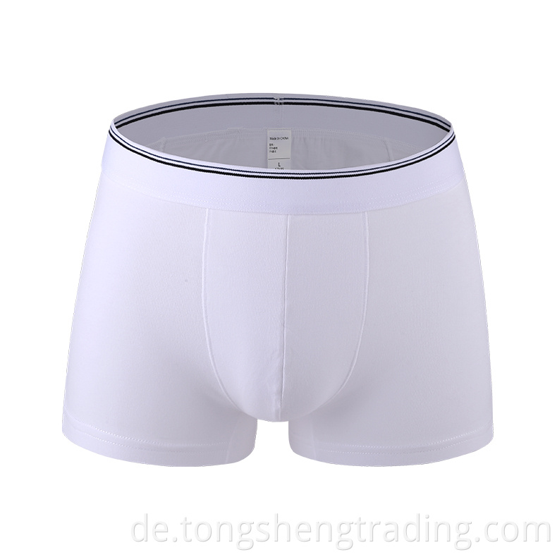 Creamy White Cotton95 Spandex5 Basic Men S Boxers Briefs Shortsjsmedk16013c